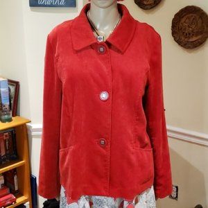 Requirements Corduroy Jacket euc size L